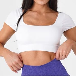 NVGTN White Serene Sports Bra - M